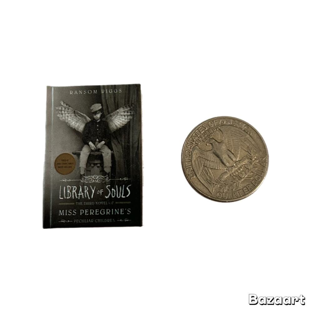 Mini Brands Books Miss Peregrine's Home for Peculiar Children: Library of Souls